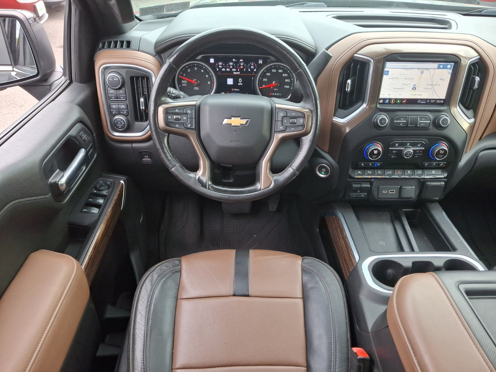 Used 2021 Chevrolet Silverado 1500 High Country w/ Technology Package AWD/4WD image 11