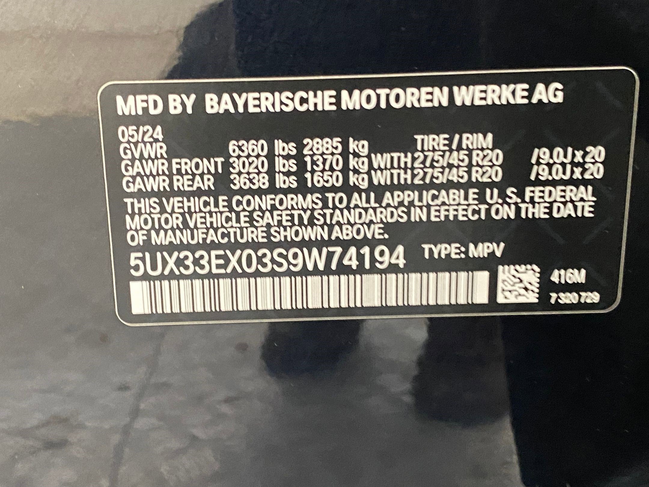 Certified 2025 BMW X6 xDrive40i image 21