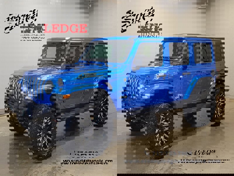 Used 2022 Jeep Wrangler Unlimited Sahara w/ LED Lighting Group