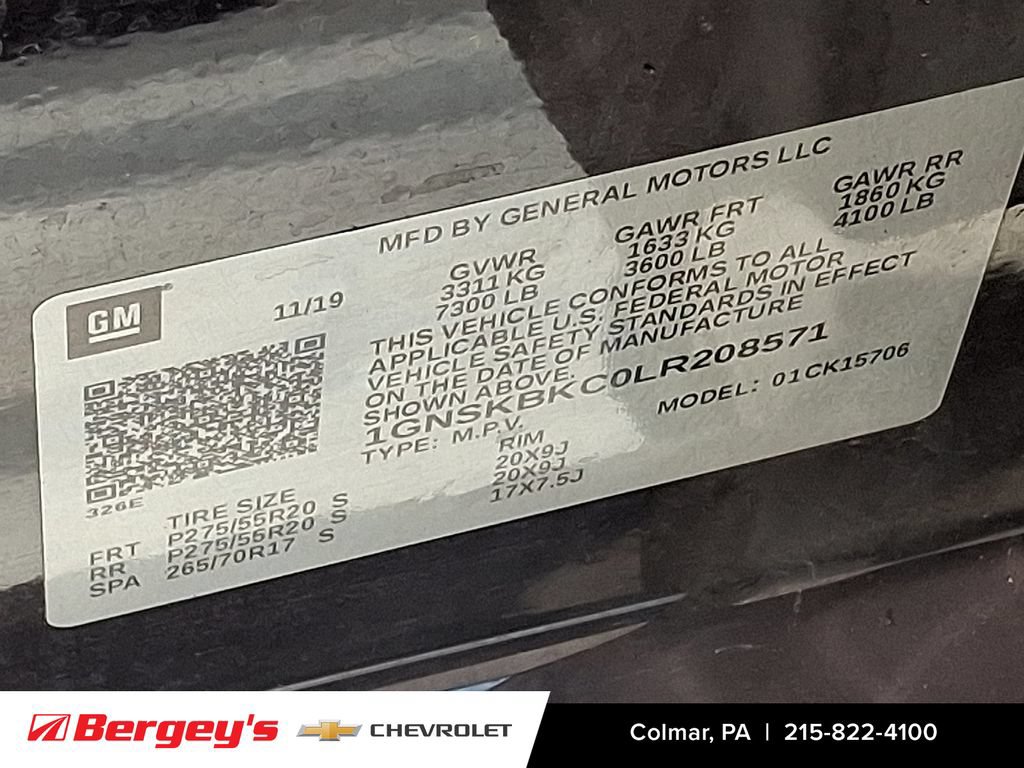 Used 2020 Chevrolet Tahoe LT AWD/4WD image 32