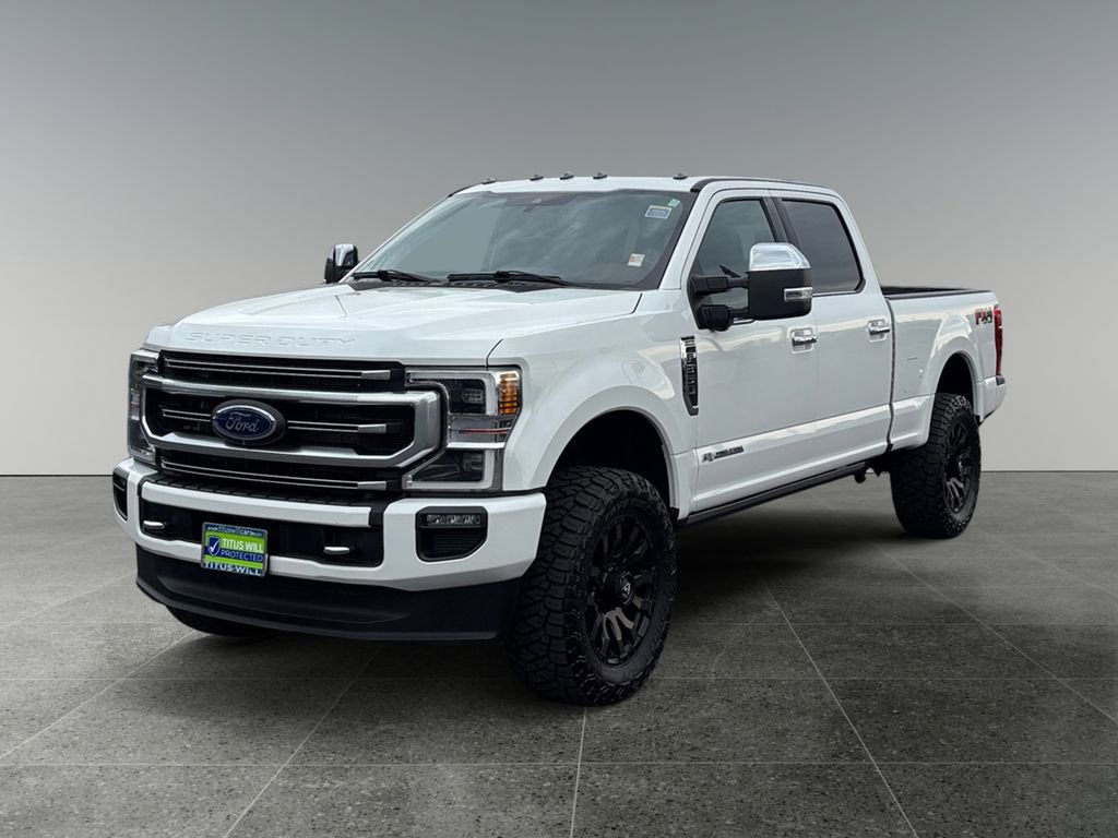 Used 2022 Ford F350 Platinum w/ FX4 Off-Road Package AWD/4WD image 3