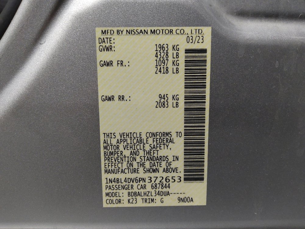 Used 2023 Nissan Altima 2.5 SV image 33