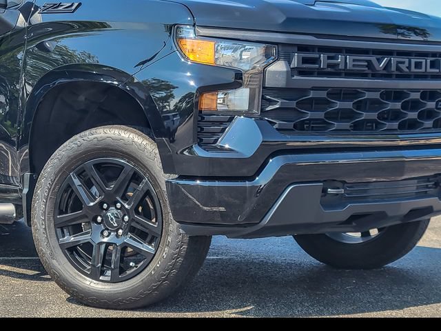Used 2024 Chevrolet Silverado 1500 Custom Trail Boss w/ Turbomax Blackout Package AWD/4WD image 4
