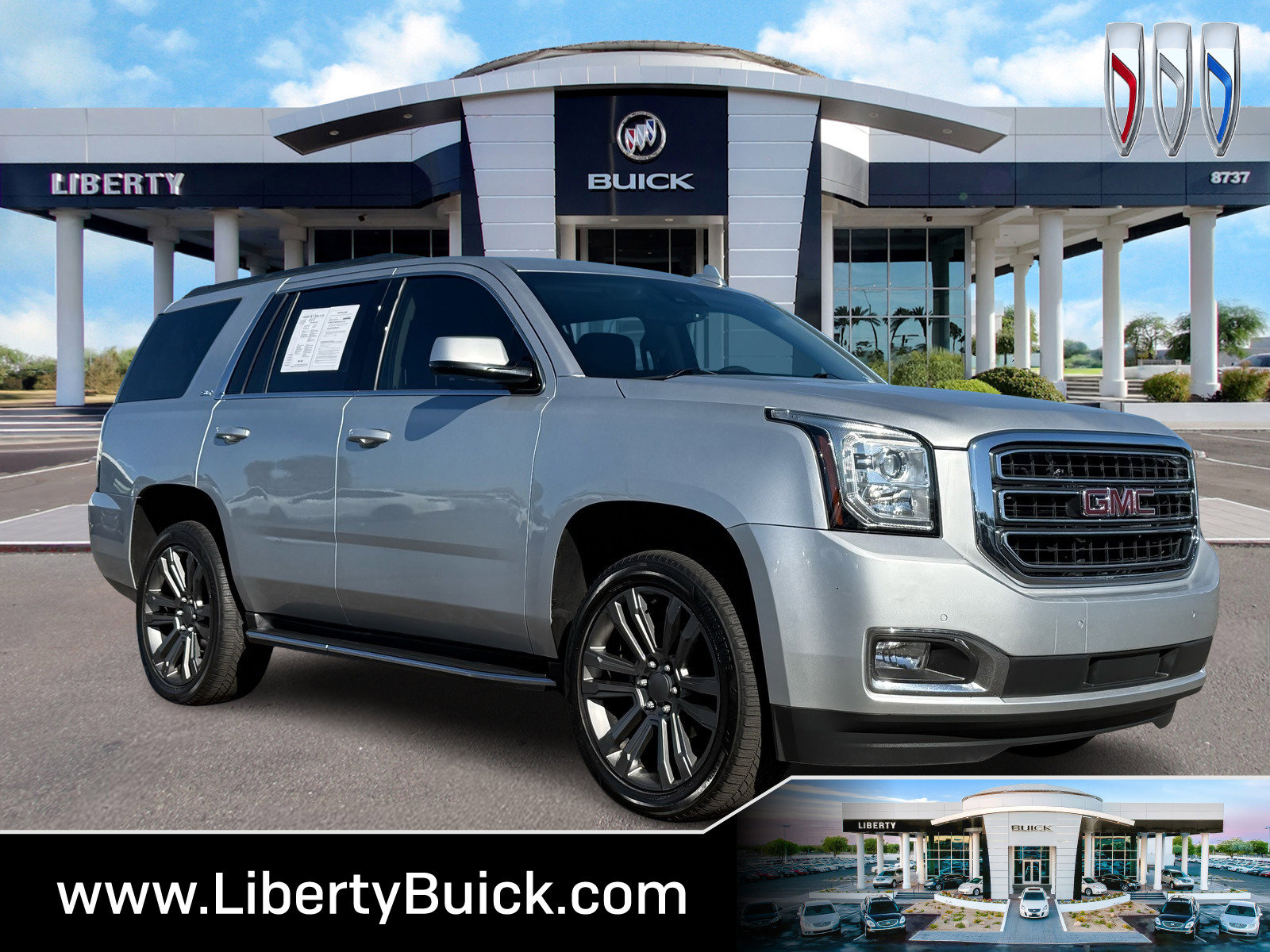 Used 2018 GMC Yukon SLT w/ Open Road Package image 1