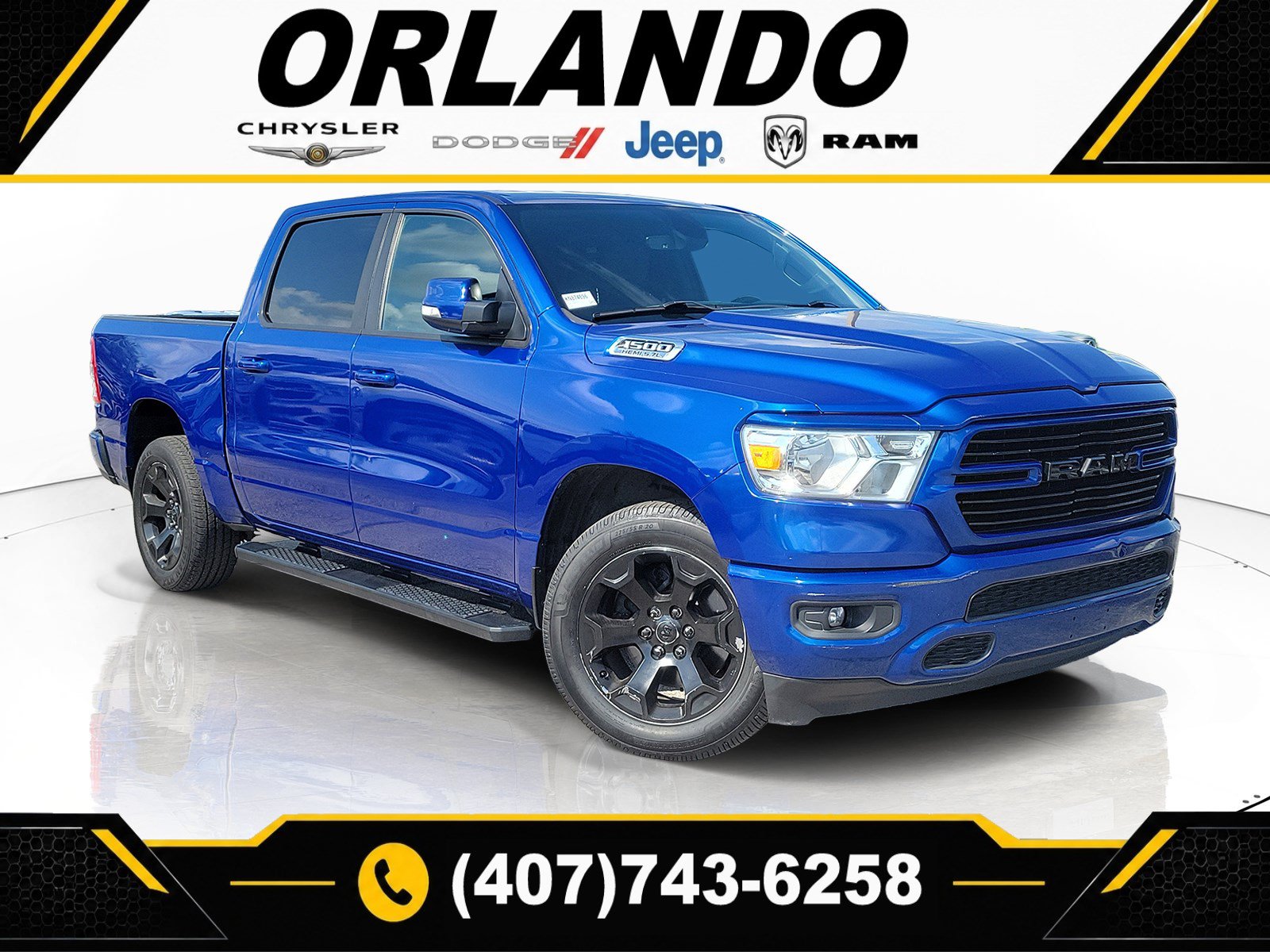 Used 2019 RAM 1500 Big Horn RWD image 1