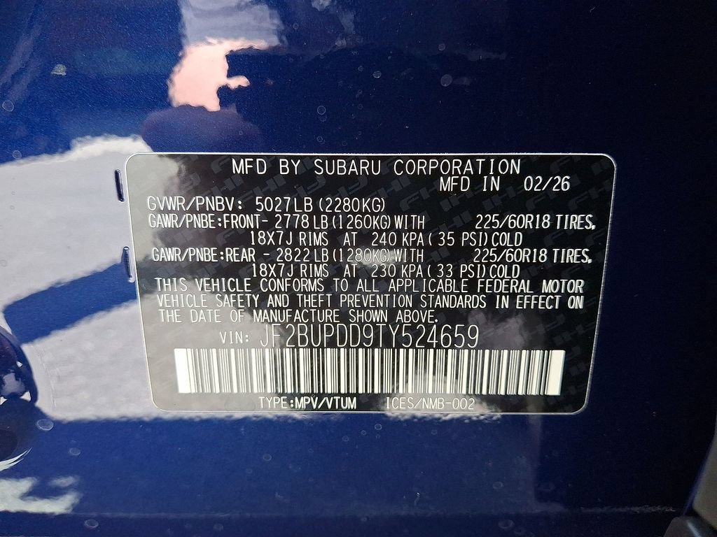 New 2026 Subaru Outback Limited w/ Premium/Limited Package 2 AWD/4WD image 18