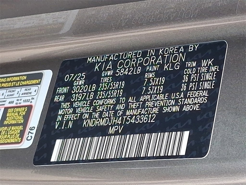 New 2026 Kia Sorento SX Prestige image 11