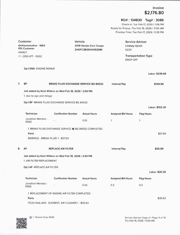 Used 2019 Honda Civic EX image 29