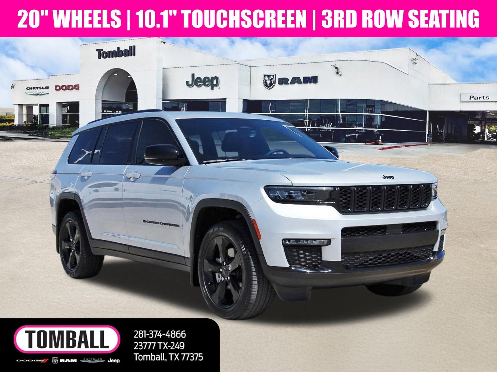 Used 2025 Jeep Grand Cherokee L Limited w/ Black Appearance Package image 1