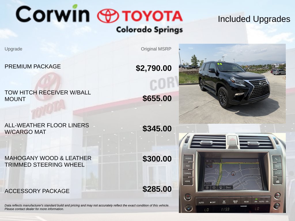 Used 2020 Lexus GX 460 Premium w/ Premium Package AWD/4WD image 4