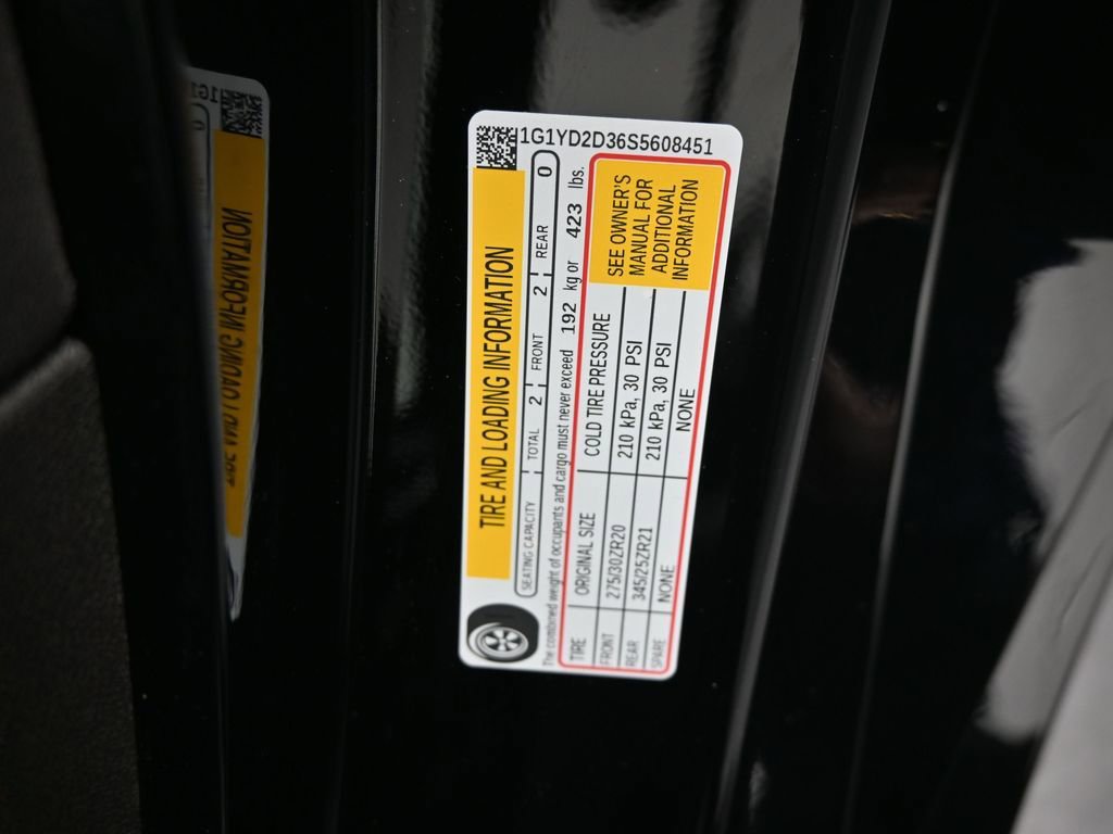 Certified 2025 Chevrolet Corvette Z06 image 9