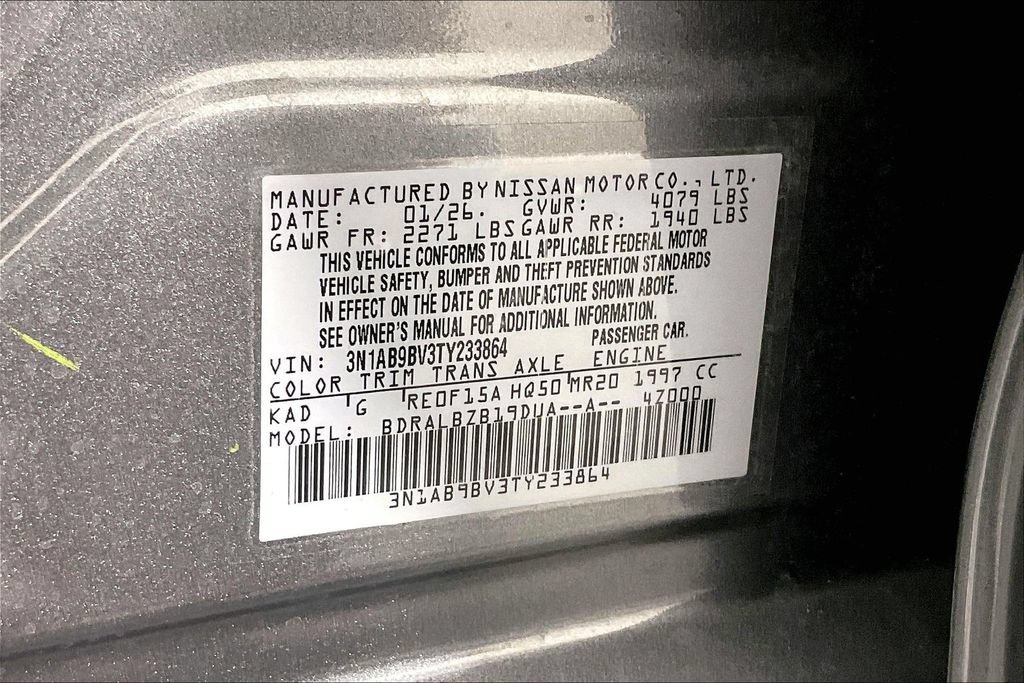 Used 2026 Nissan Sentra S w/ S Cold Weather Package FWD image 39