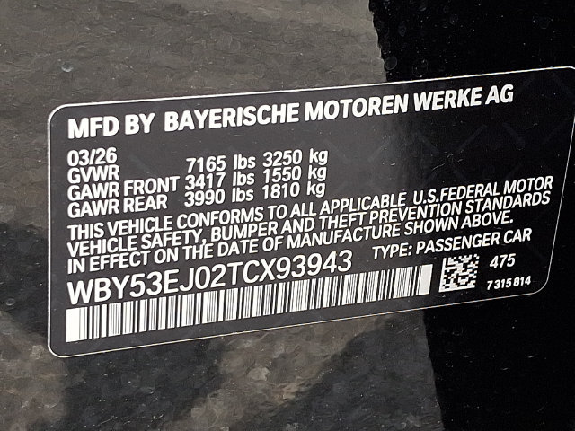 New 2026 BMW i7 xDrive60 w/ Executive Package AWD/4WD image 19