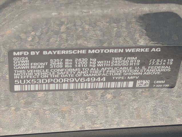 Used 2024 BMW X3 xDrive30i w/ Convenience Package AWD/4WD image 26