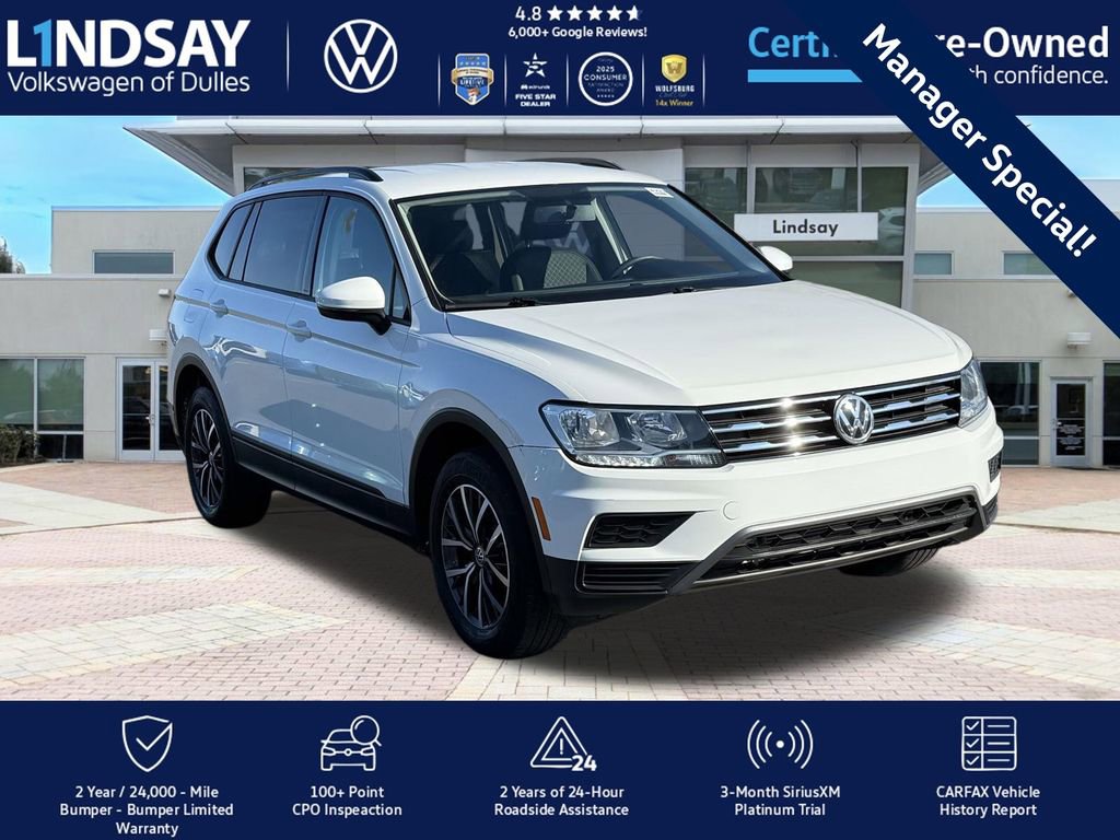 Certified 2021 Volkswagen Tiguan S image 1