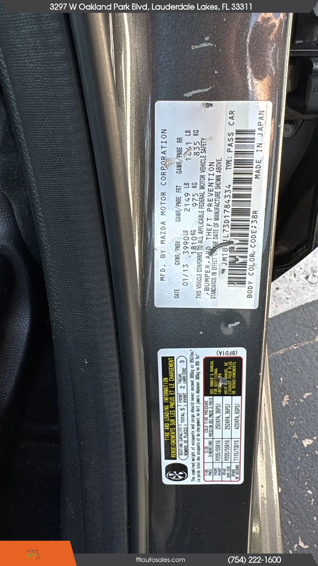 Used 2013 MAZDA MAZDA3 i Touring image 57