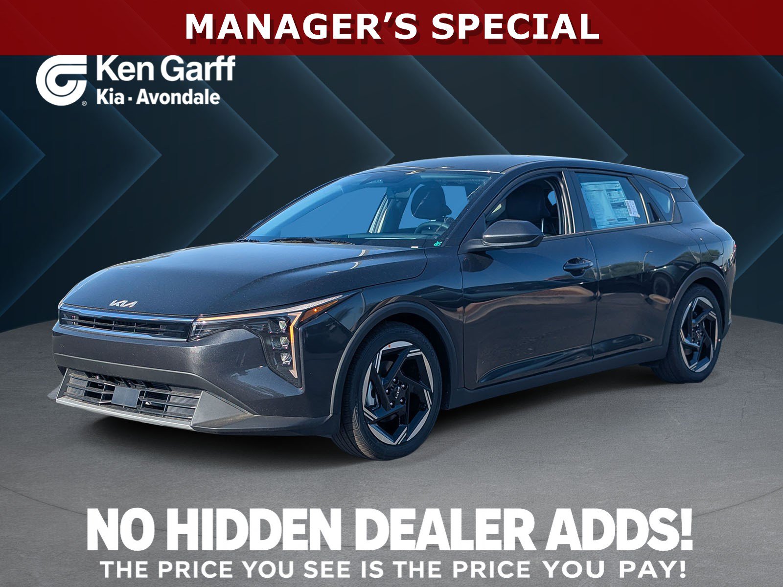 New 2026 Kia K4 EX
