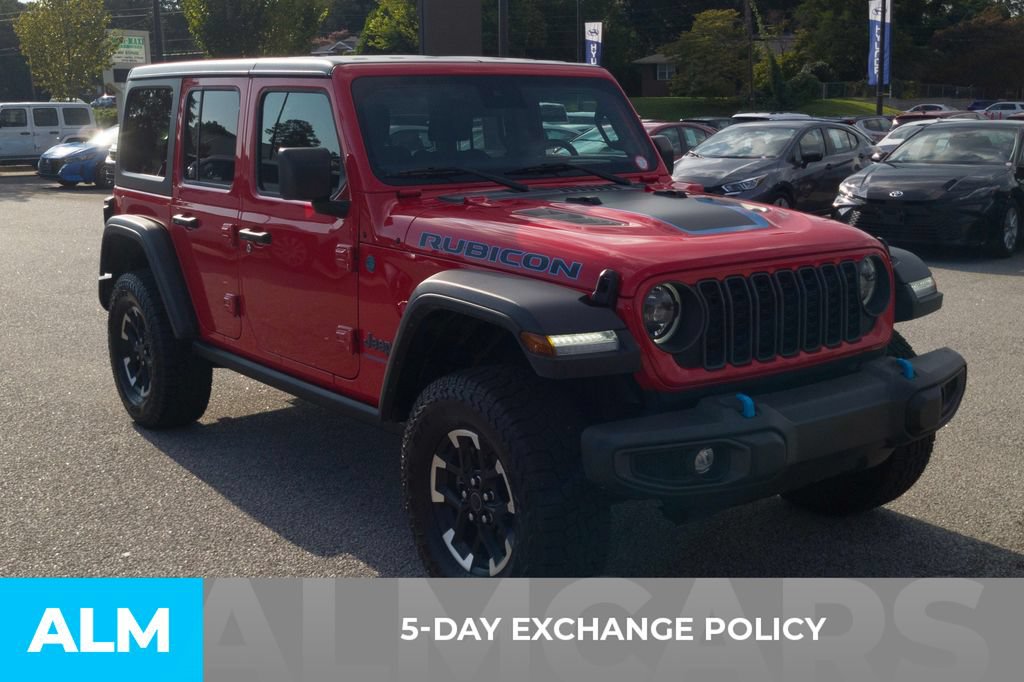 Used 2024 Jeep Wrangler Unlimited Rubicon 4xe AWD/4WD image 3