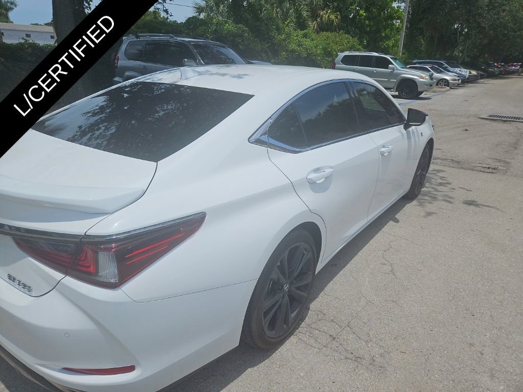 Certified 2023 Lexus ES 350 F Sport w/ Accessory Package (Z2) FWD image 8