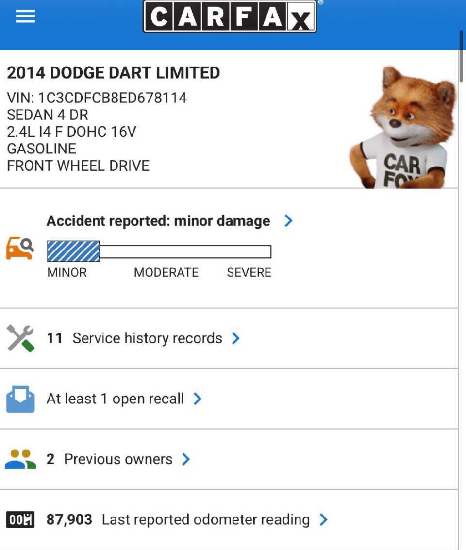 Used 2014 Dodge Dart Limited FWD image 20