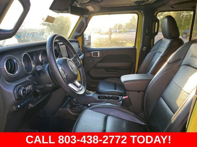 Used 2022 Jeep Wrangler Unlimited Sahara w/ Safety Group AWD/4WD image 7