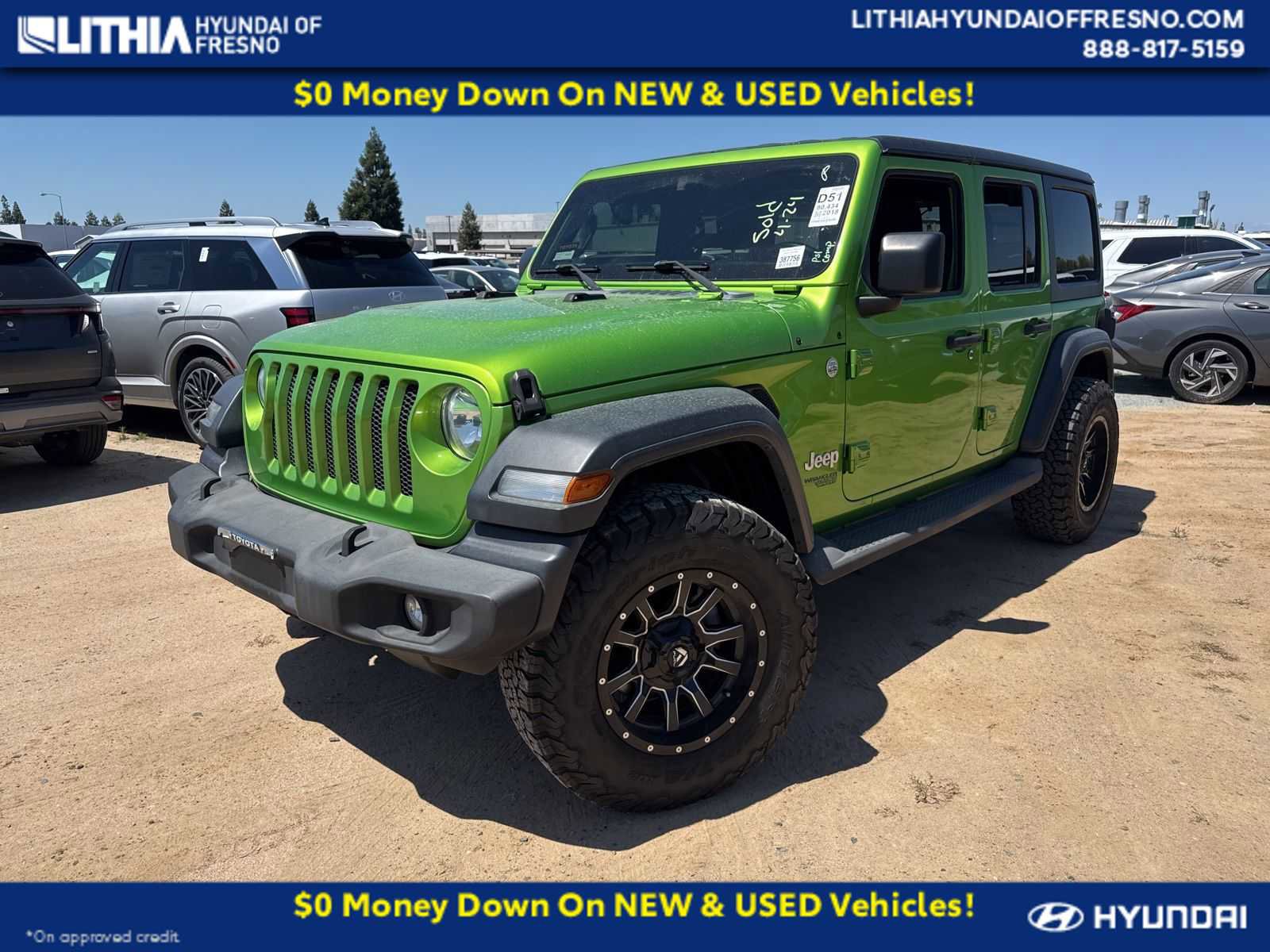 Used 2018 Jeep Wrangler Unlimited Sport S AWD/4WD image 1