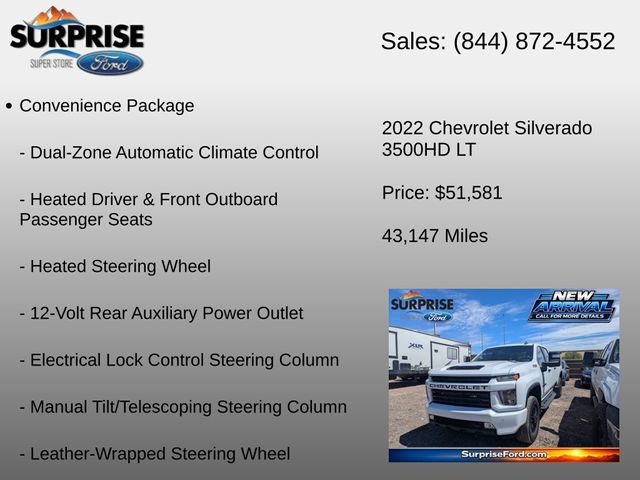 Used 2022 Chevrolet Silverado 3500 LT w/ All Star Edition AWD/4WD image 12