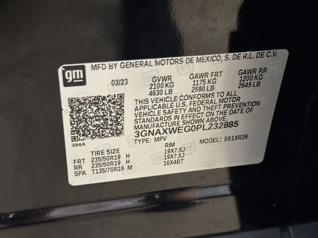 Certified 2023 Chevrolet Equinox RS AWD/4WD image 30