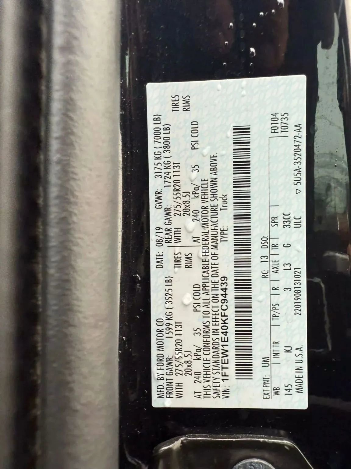 Used 2019 Ford F150 King Ranch w/ Equipment Group 601A Luxury image 34