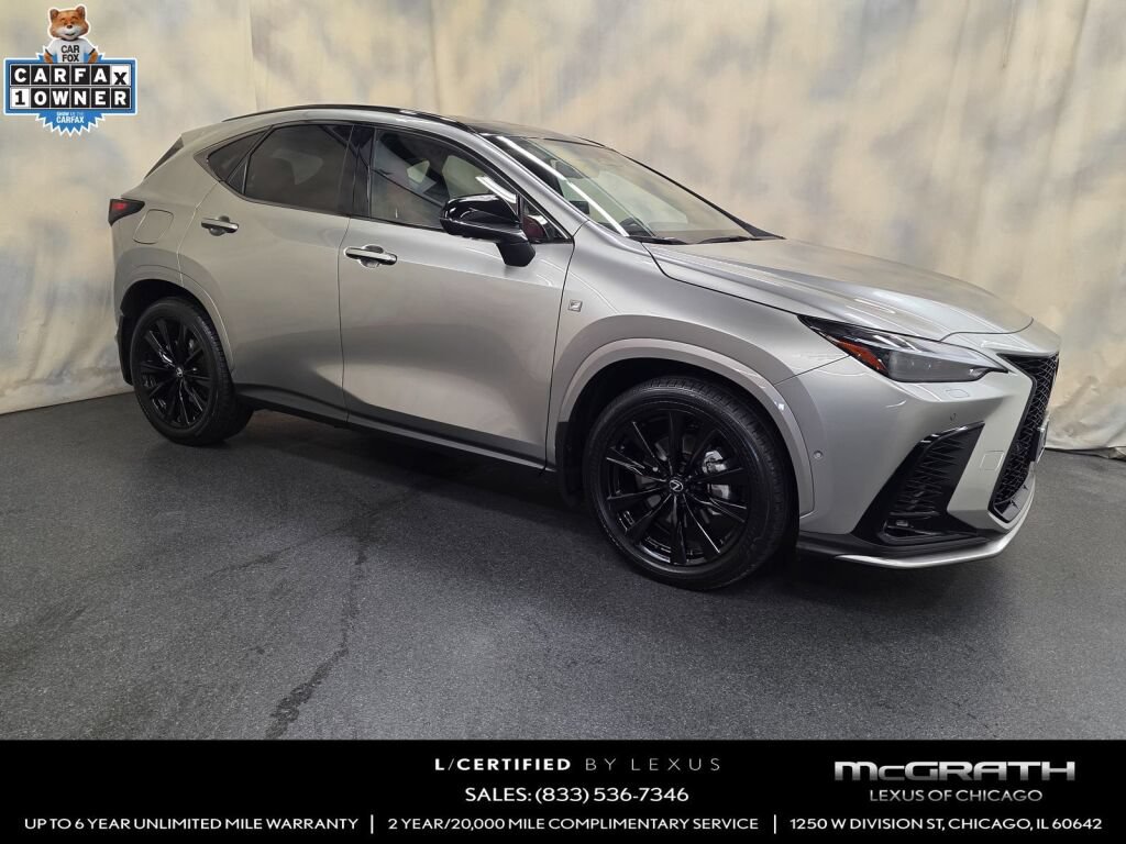 Certified 2025 Lexus NX 450h+ F Sport w/ Towing Package (2000 Lbs)