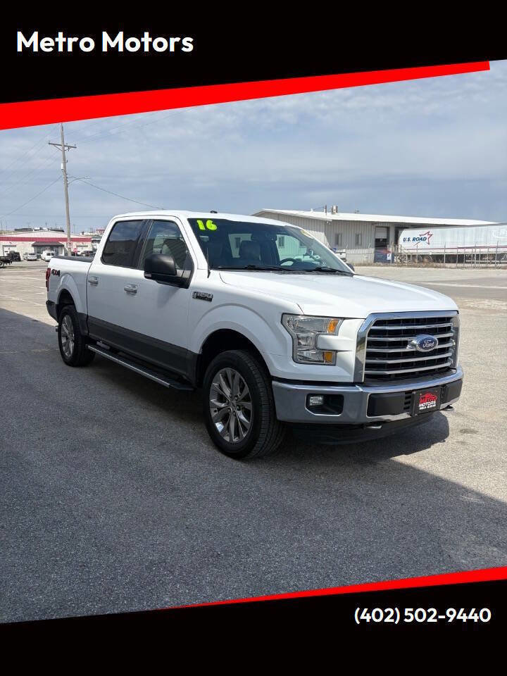 Used 2016 Ford F150 XLT w/ Equipment Group 302A Luxury AWD/4WD image 1