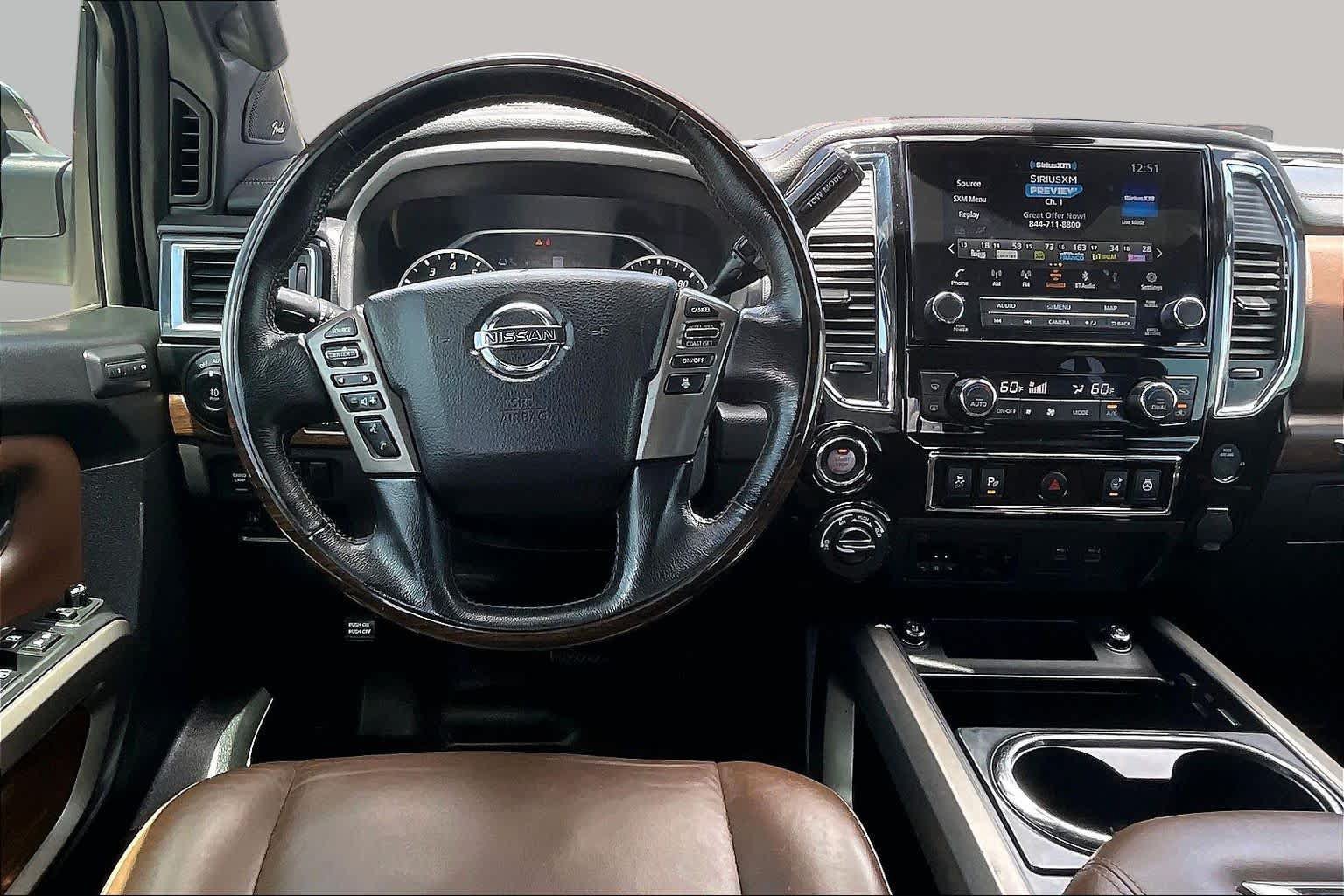 Used 2021 Nissan Titan Platinum Reserve w/ Off Road Protection Package AWD/4WD image 6