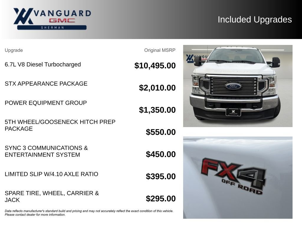 Used 2022 Ford F350 XL w/ STX Appearance Package image 9