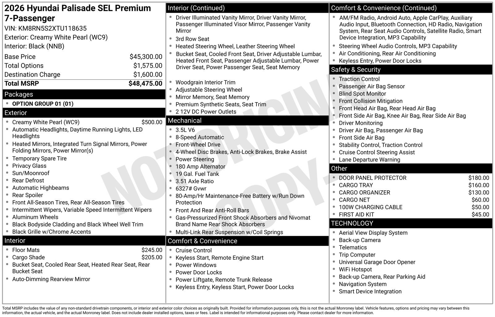 New 2026 Hyundai Palisade SEL FWD image 22