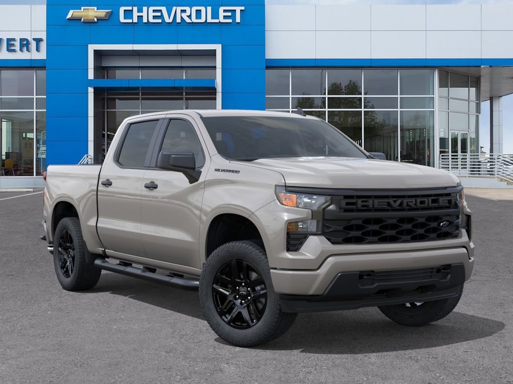 New 2026 Chevrolet Silverado 1500 Custom w/ Turbomax Blackout Package RWD image 7