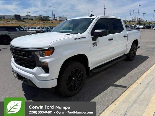 Used 2025 Chevrolet Silverado 1500 Custom w/ Turbomax Blackout Package