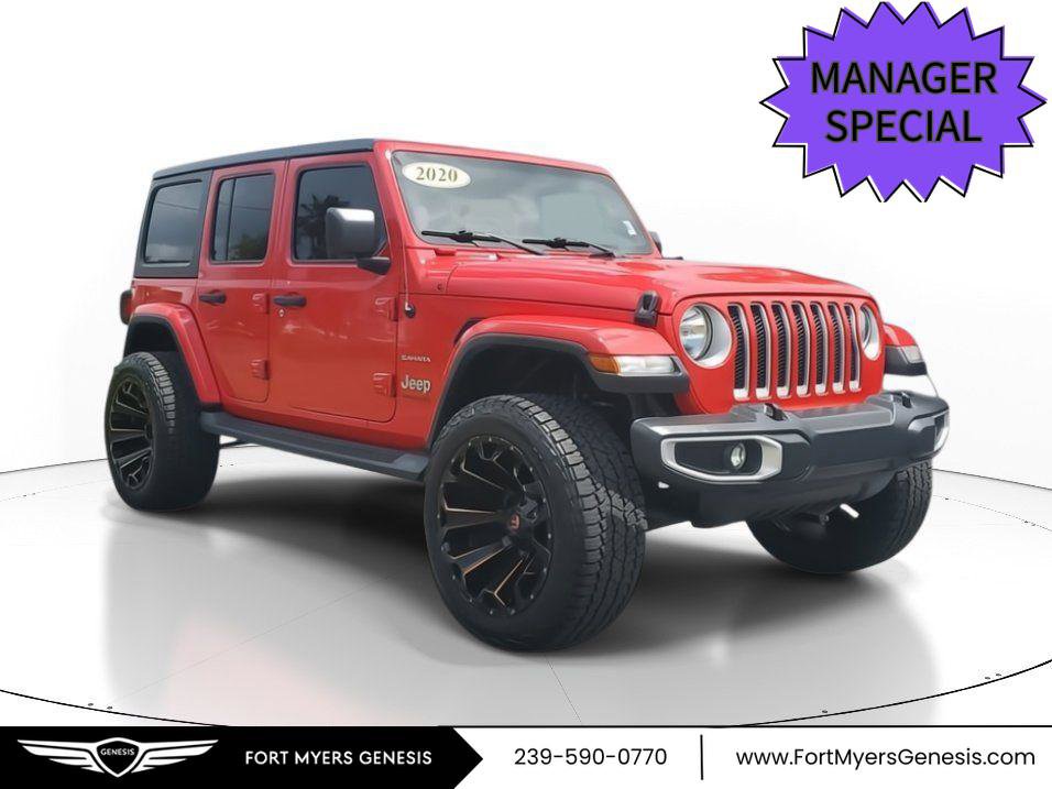 Used 2020 Jeep Wrangler Unlimited Sahara