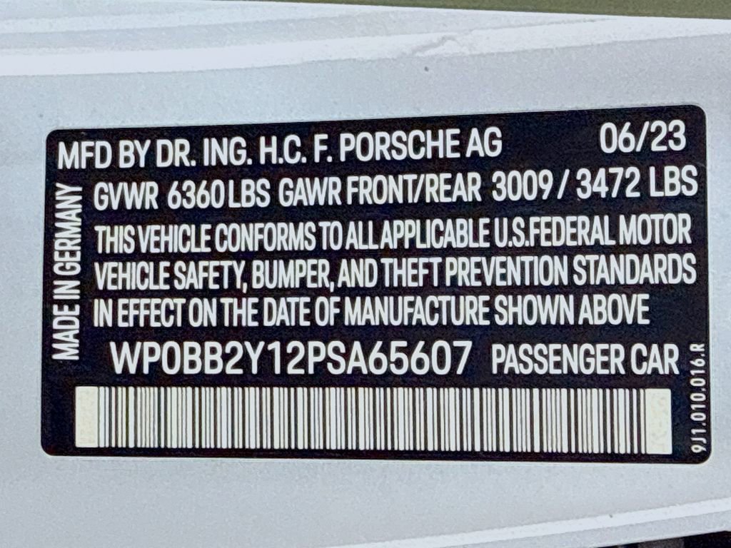 Certified 2023 Porsche Taycan 4S AWD/4WD image 33