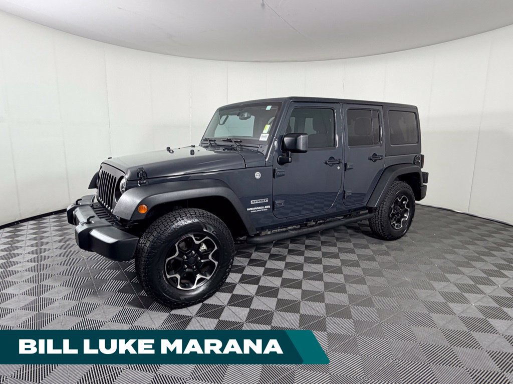 Used 2017 Jeep Wrangler Unlimited Sport w/ Quick Order Package 24S