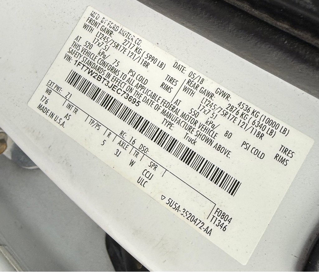 Used 2018 Ford F250 XL w/ Power Equipment Group image 4