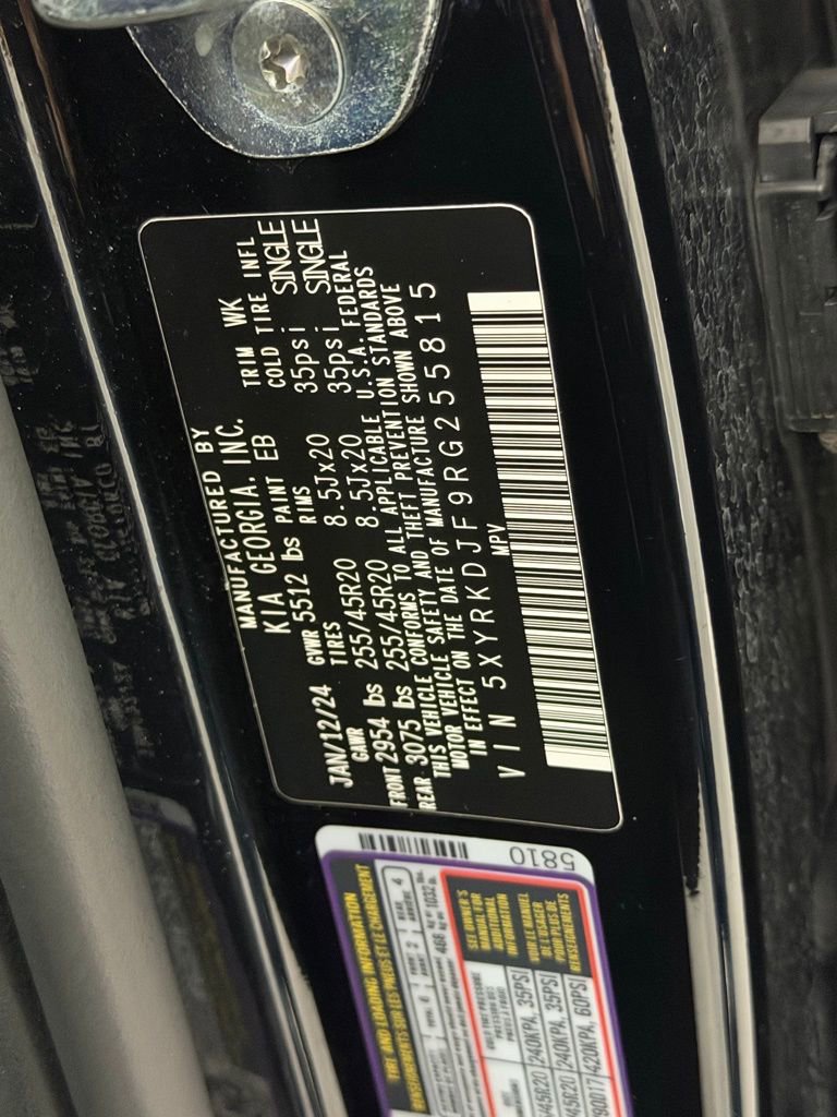 Used 2024 Kia Sorento SX image 32