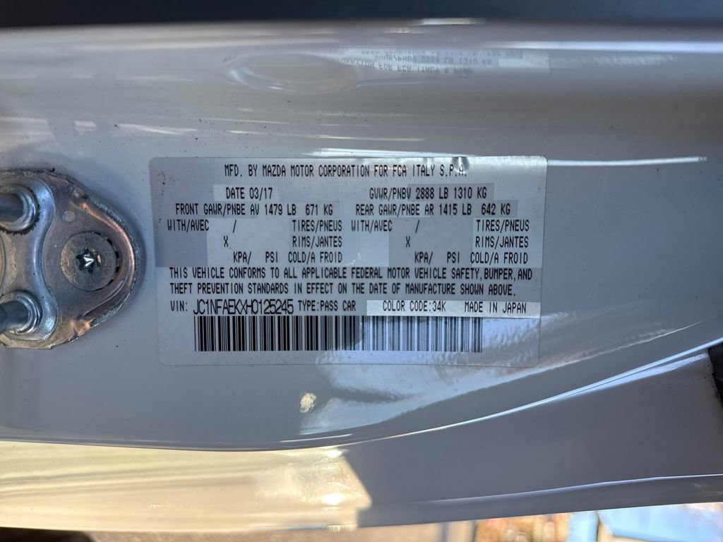 Used 2017 FIAT 124 Spider Lusso image 17