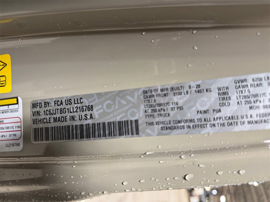 Used 2020 Jeep Gladiator Rubicon image 31