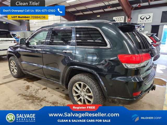 Used 2014 Jeep Grand Cherokee Overland w/ Advanced Technology Group AWD/4WD image 3