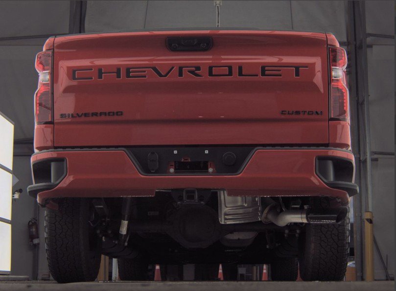 Certified 2025 Chevrolet Silverado 1500 Custom w/ Turbomax Blackout Package RWD image 6