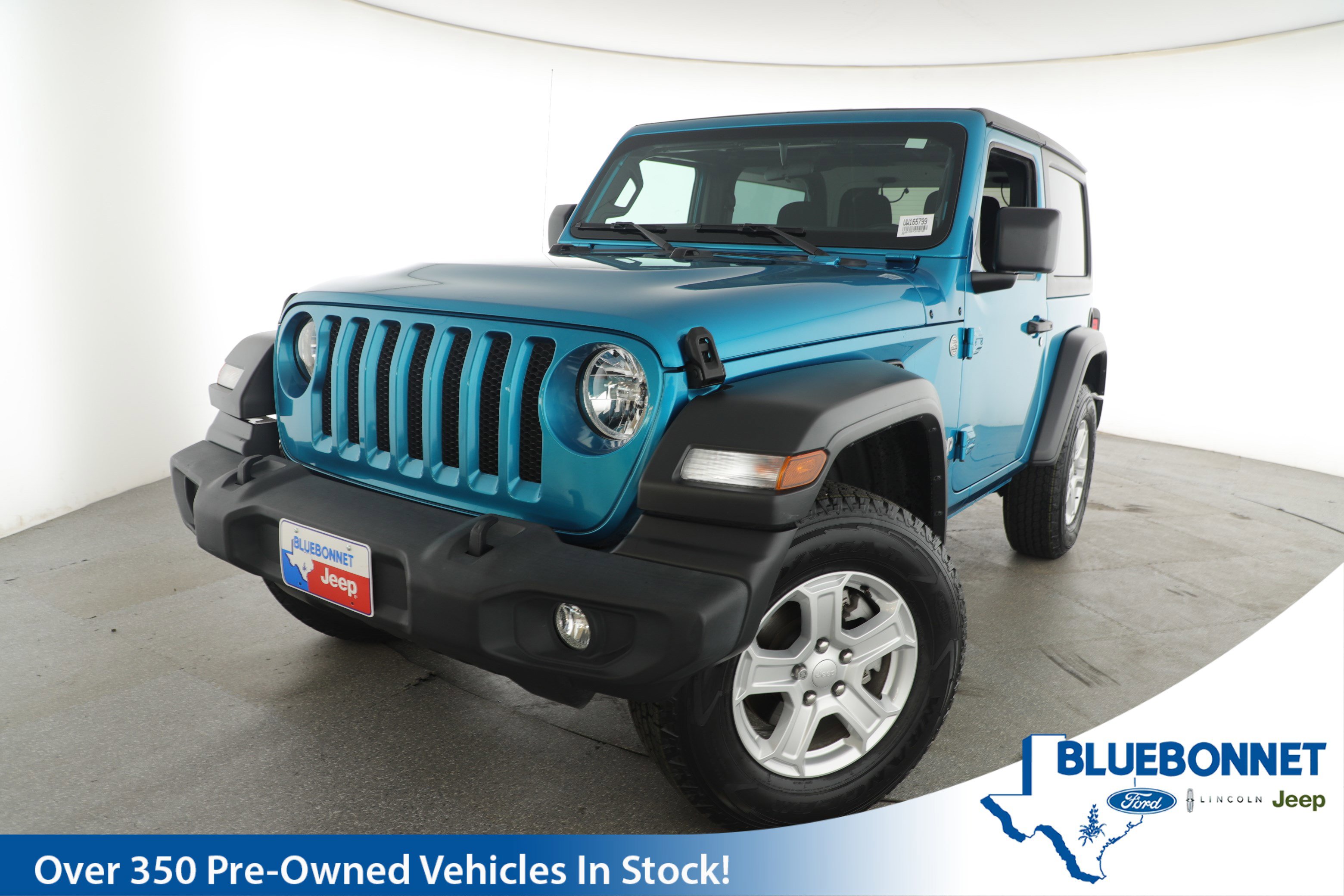 Certified 2020 Jeep Wrangler Sport