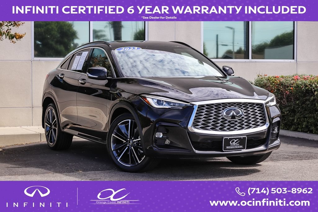 Certified 2023 INFINITI QX55 Luxe w/ Cargo Package AWD/4WD image 1