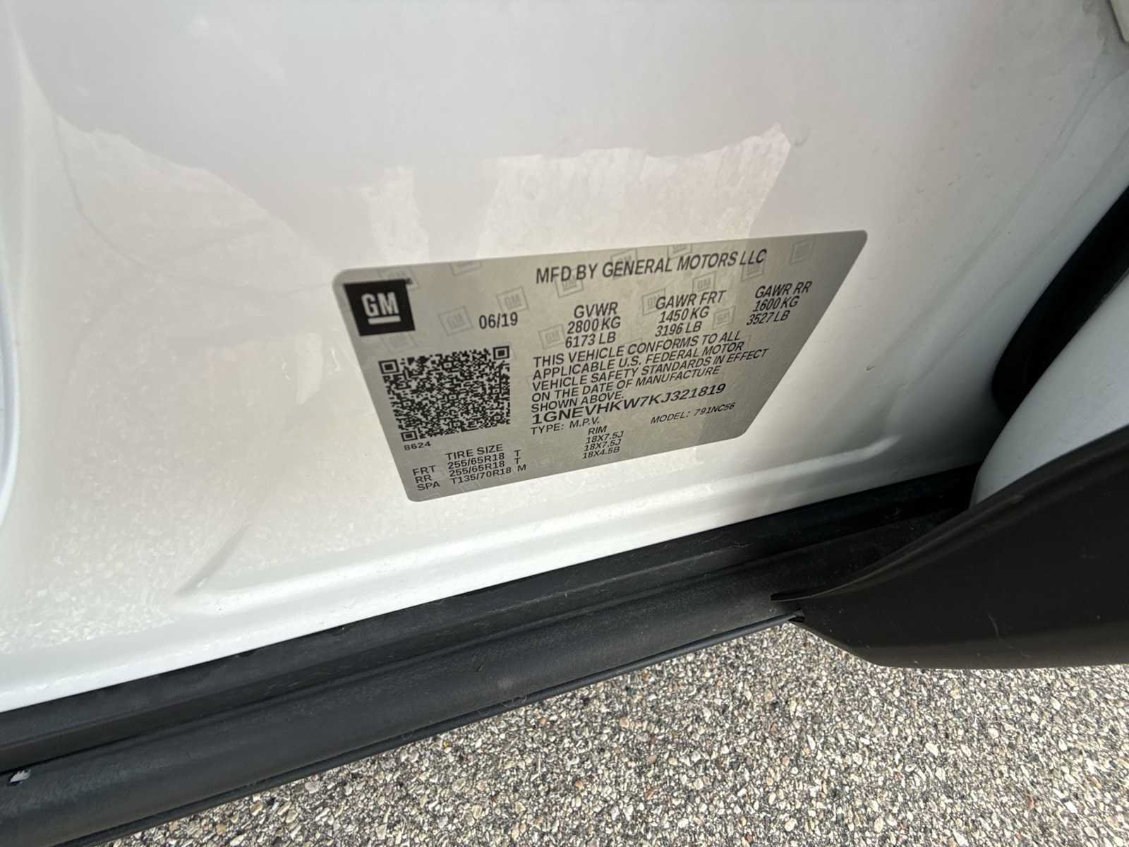 Certified 2019 Chevrolet Traverse LT AWD/4WD image 31