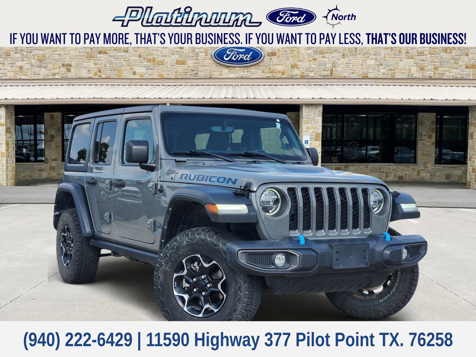 Used 2021 Jeep Wrangler Unlimited Rubicon 4xe w/ Cold Weather Group