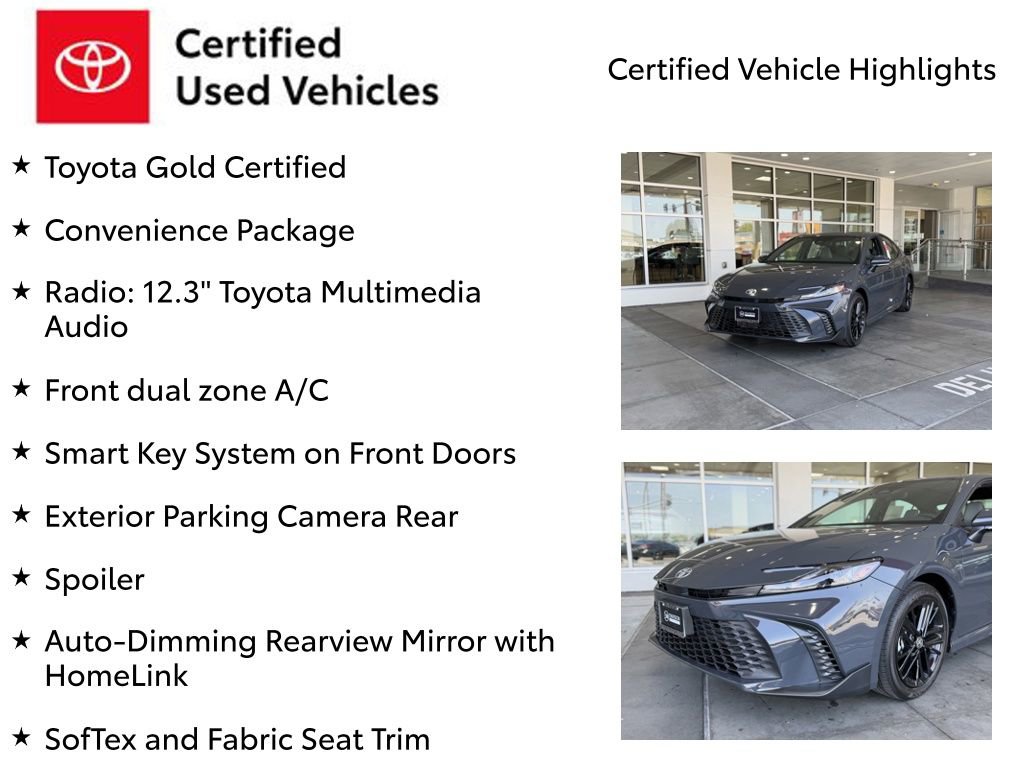 Used 2026 Toyota Camry SE w/ Convenience Package FWD image 7